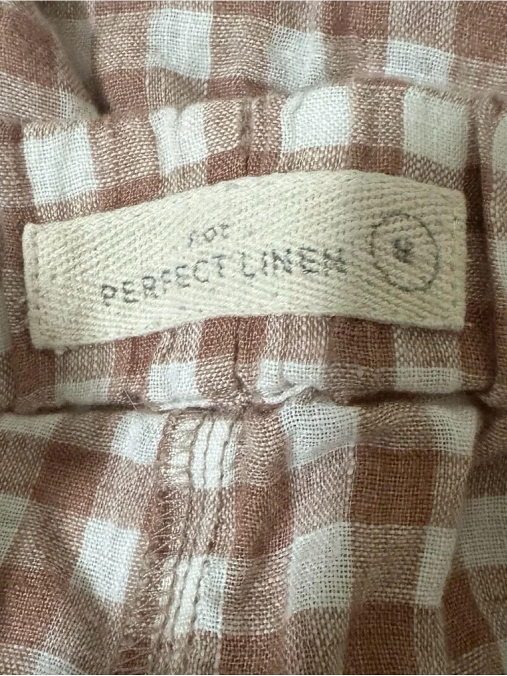 Not Perfect Linen Wide-Leg Cropped Pants - Picture 4 of 4